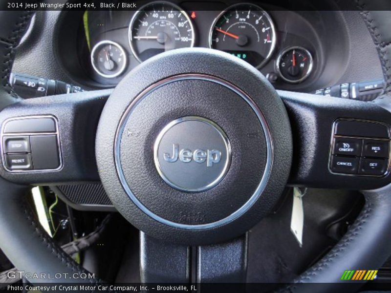 Black / Black 2014 Jeep Wrangler Sport 4x4