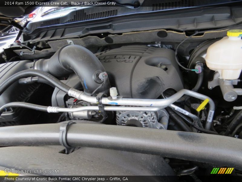 Black / Black/Diesel Gray 2014 Ram 1500 Express Crew Cab