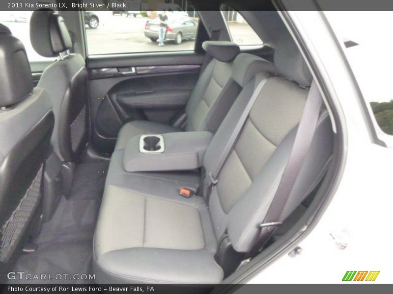 Bright Silver / Black 2013 Kia Sorento LX