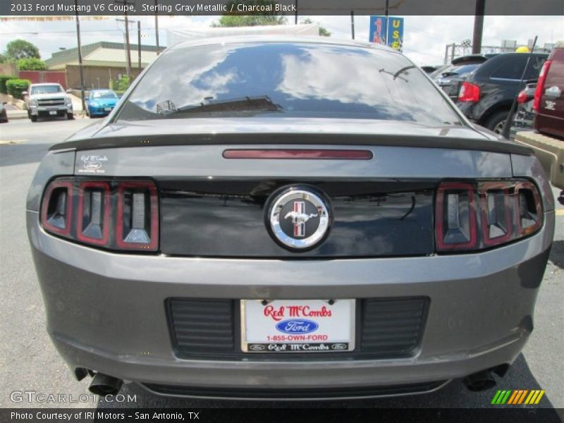 Sterling Gray Metallic / Charcoal Black 2013 Ford Mustang V6 Coupe
