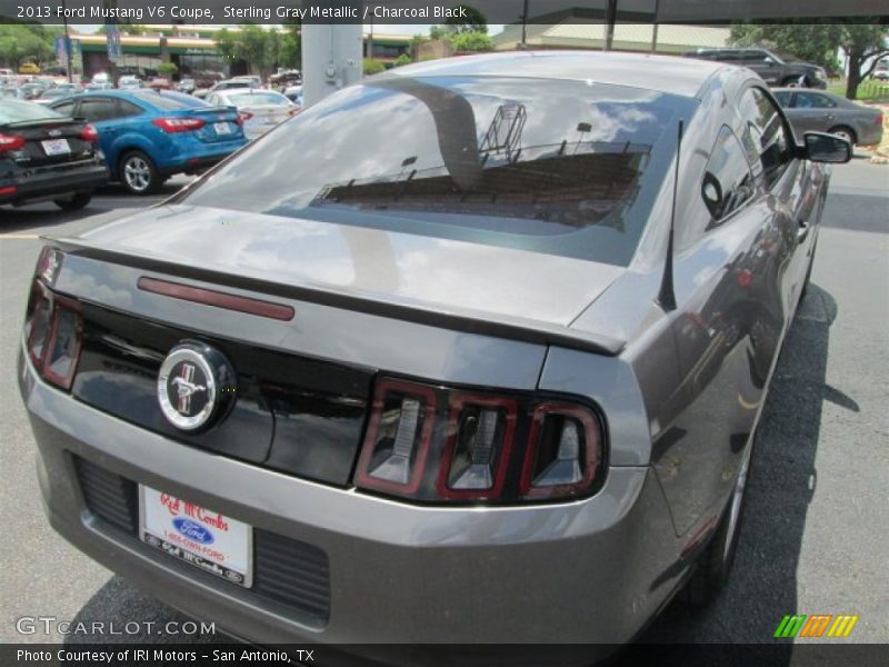 Sterling Gray Metallic / Charcoal Black 2013 Ford Mustang V6 Coupe