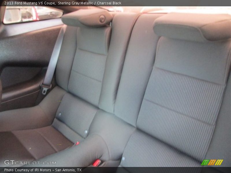 Sterling Gray Metallic / Charcoal Black 2013 Ford Mustang V6 Coupe