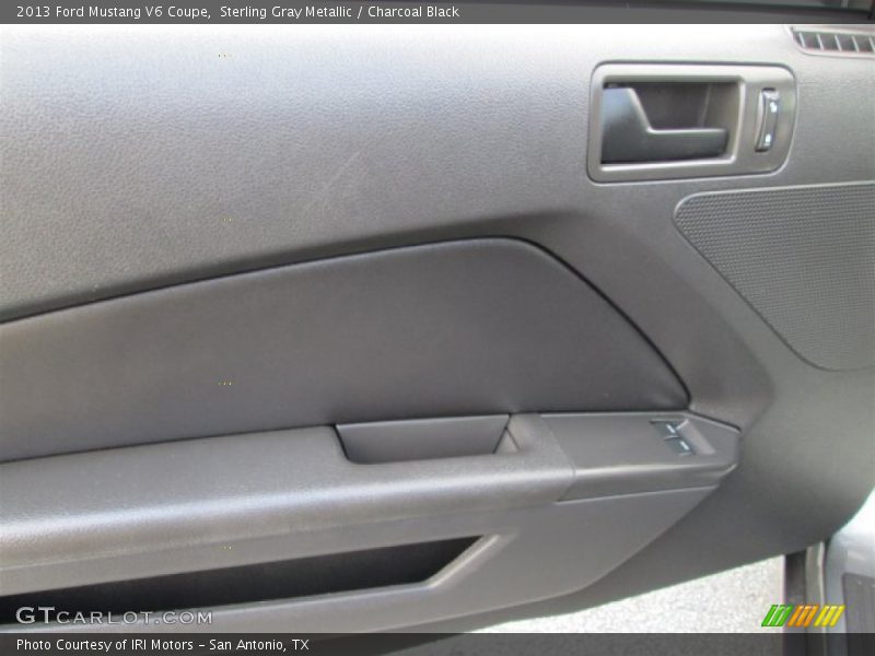 Sterling Gray Metallic / Charcoal Black 2013 Ford Mustang V6 Coupe