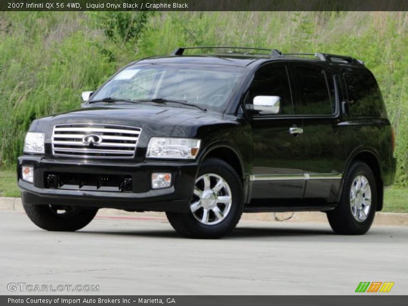 Front 3/4 View of 2007 QX 56 4WD