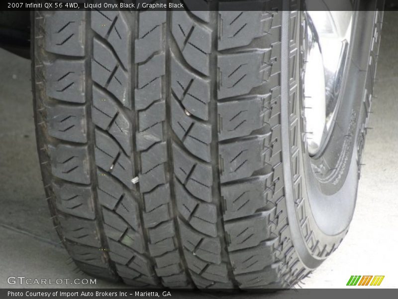 Liquid Onyx Black / Graphite Black 2007 Infiniti QX 56 4WD