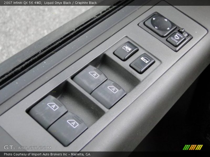 Liquid Onyx Black / Graphite Black 2007 Infiniti QX 56 4WD
