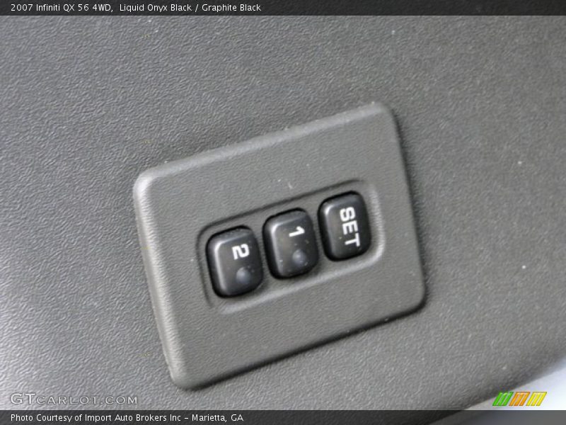 Liquid Onyx Black / Graphite Black 2007 Infiniti QX 56 4WD