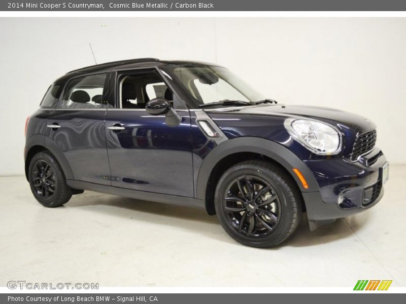 Cosmic Blue Metallic / Carbon Black 2014 Mini Cooper S Countryman