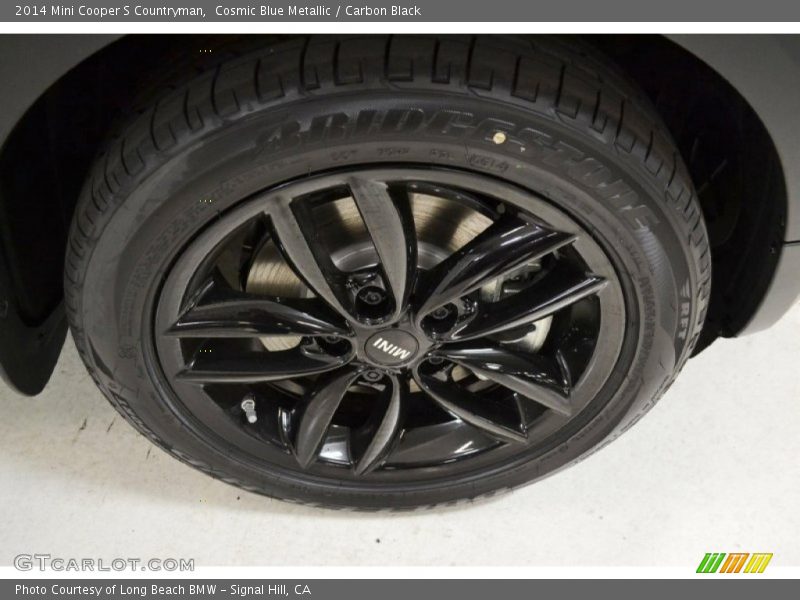 Cosmic Blue Metallic / Carbon Black 2014 Mini Cooper S Countryman