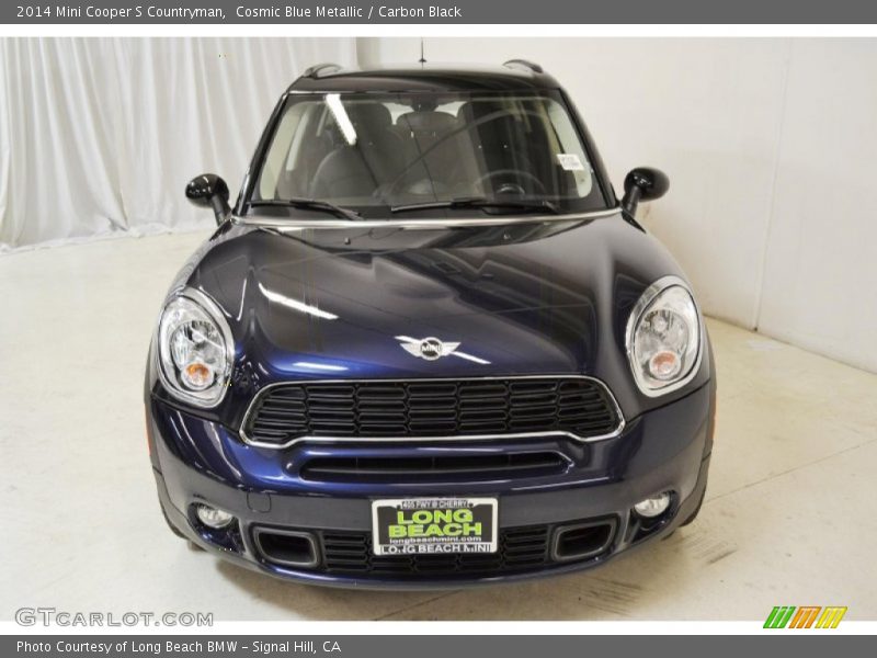 Cosmic Blue Metallic / Carbon Black 2014 Mini Cooper S Countryman