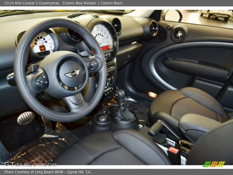 Cosmic Blue Metallic / Carbon Black 2014 Mini Cooper S Countryman