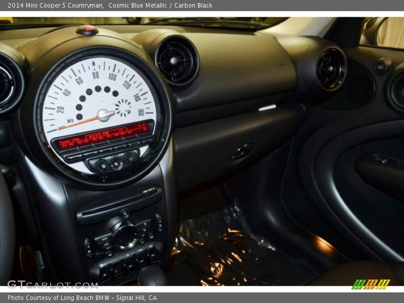 Cosmic Blue Metallic / Carbon Black 2014 Mini Cooper S Countryman