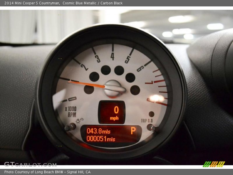 Cosmic Blue Metallic / Carbon Black 2014 Mini Cooper S Countryman