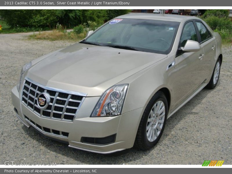 Silver Coast Metallic / Light Titanium/Ebony 2013 Cadillac CTS 3.0 Sedan