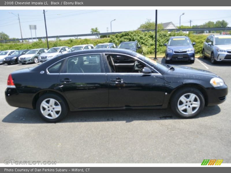 Black / Ebony Black 2008 Chevrolet Impala LS