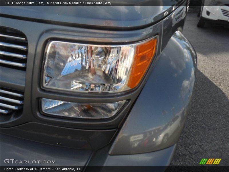 Mineral Gray Metallic / Dark Slate Gray 2011 Dodge Nitro Heat