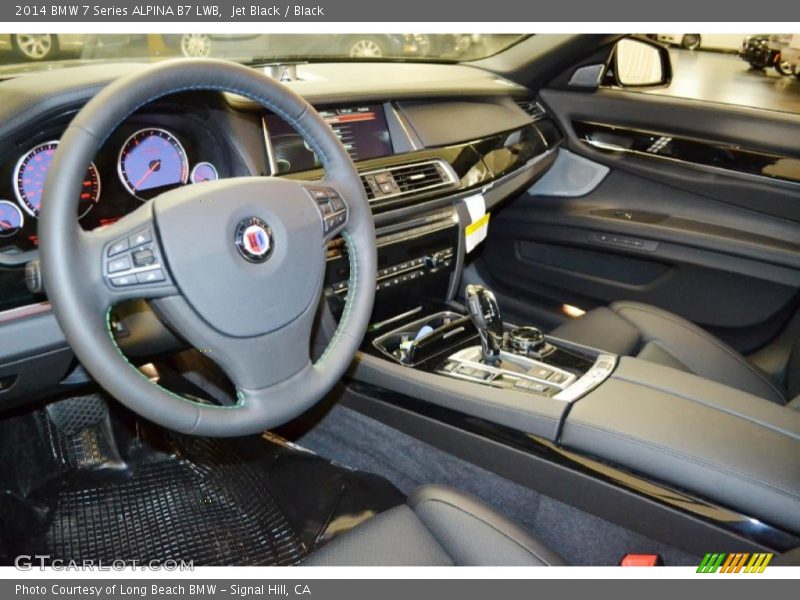  2014 7 Series ALPINA B7 LWB Black Interior