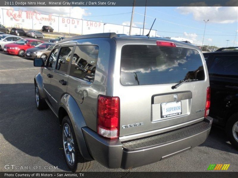 Mineral Gray Metallic / Dark Slate Gray 2011 Dodge Nitro Heat