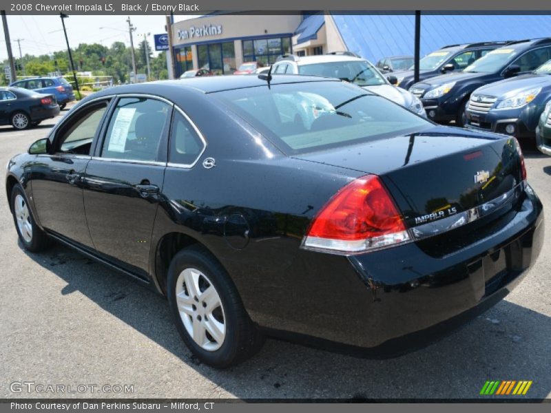 Black / Ebony Black 2008 Chevrolet Impala LS