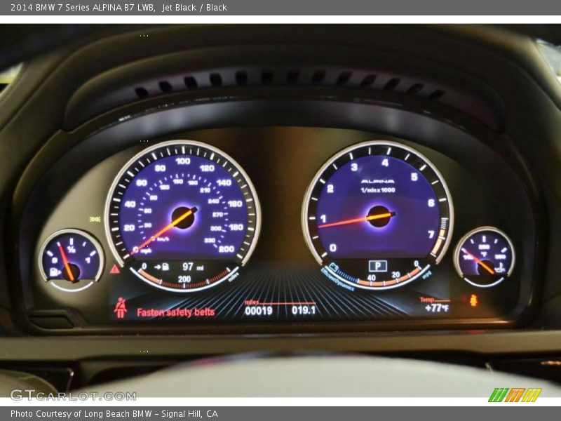  2014 7 Series ALPINA B7 LWB ALPINA B7 LWB Gauges
