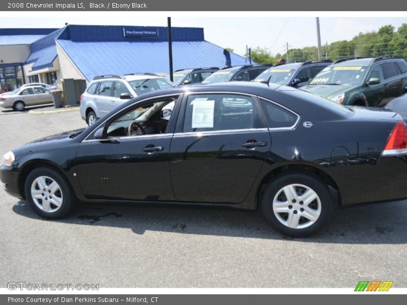 Black / Ebony Black 2008 Chevrolet Impala LS