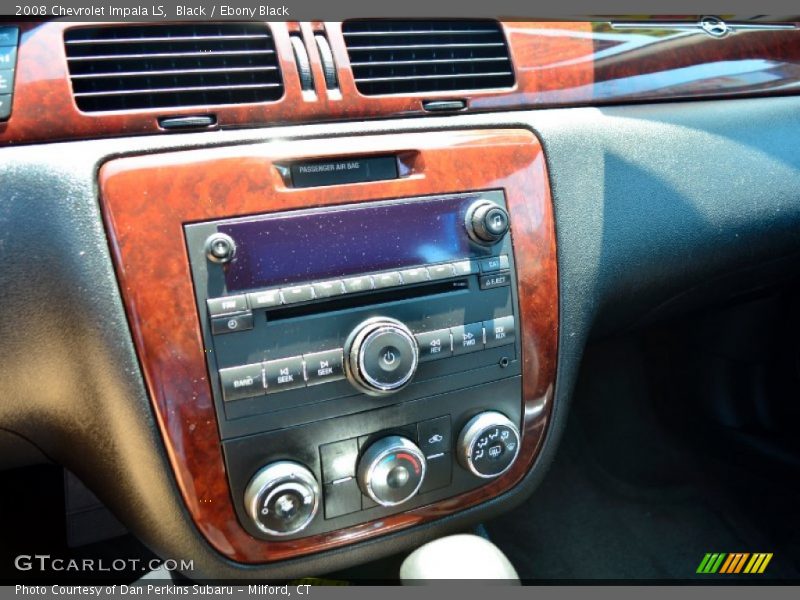 Black / Ebony Black 2008 Chevrolet Impala LS