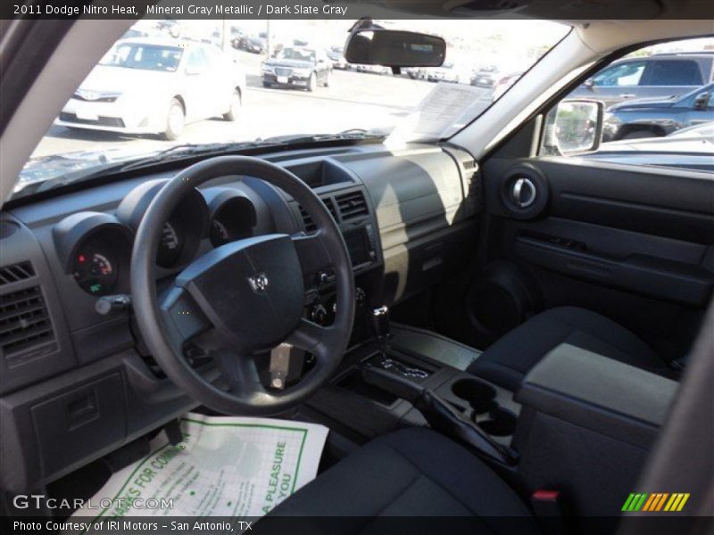Mineral Gray Metallic / Dark Slate Gray 2011 Dodge Nitro Heat