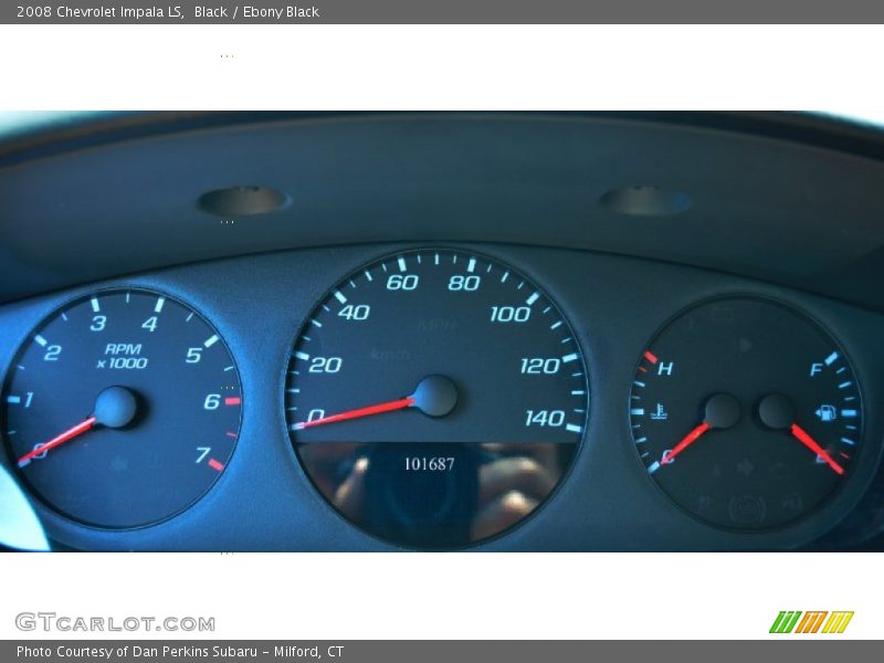 Black / Ebony Black 2008 Chevrolet Impala LS