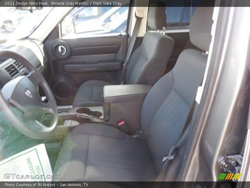 Mineral Gray Metallic / Dark Slate Gray 2011 Dodge Nitro Heat