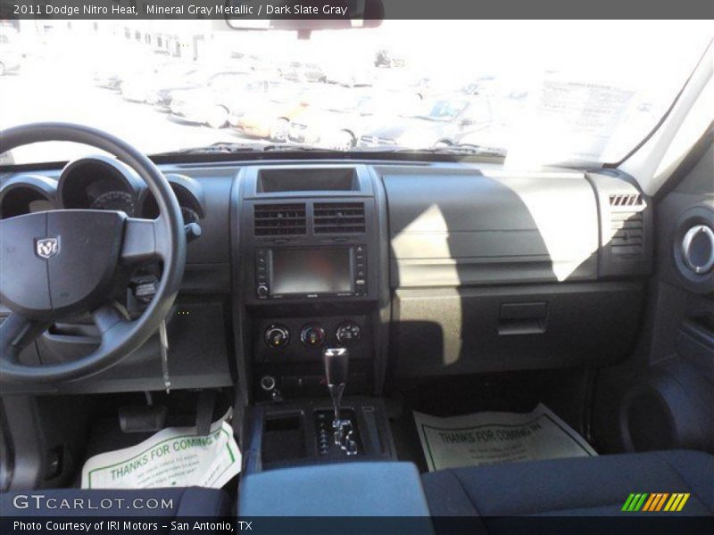 Mineral Gray Metallic / Dark Slate Gray 2011 Dodge Nitro Heat