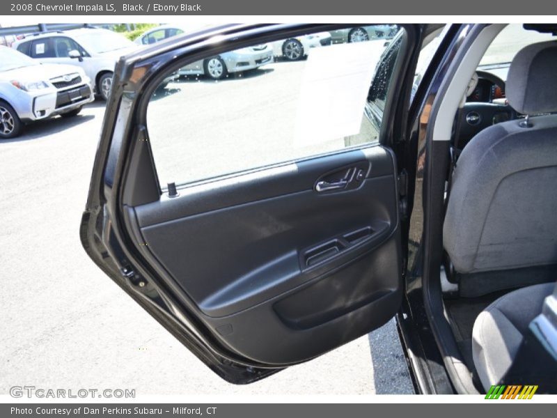 Black / Ebony Black 2008 Chevrolet Impala LS