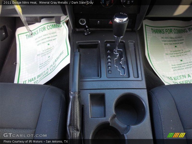 Mineral Gray Metallic / Dark Slate Gray 2011 Dodge Nitro Heat