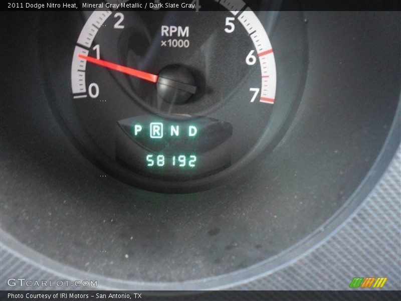 Mineral Gray Metallic / Dark Slate Gray 2011 Dodge Nitro Heat