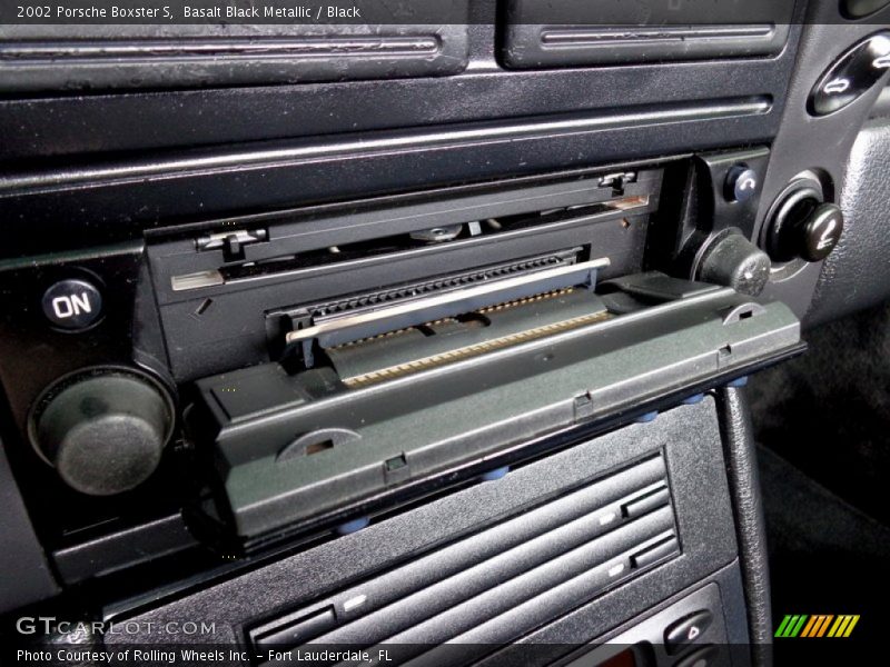 Basalt Black Metallic / Black 2002 Porsche Boxster S