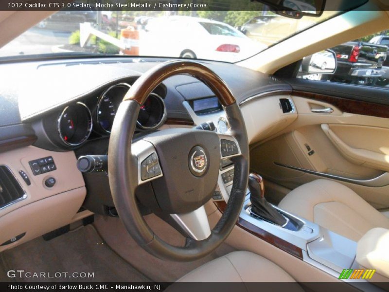 Mocha Steel Metallic / Cashmere/Cocoa 2012 Cadillac CTS 3.0 Sedan