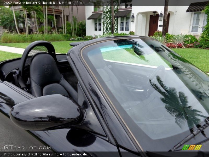 Basalt Black Metallic / Black 2002 Porsche Boxster S