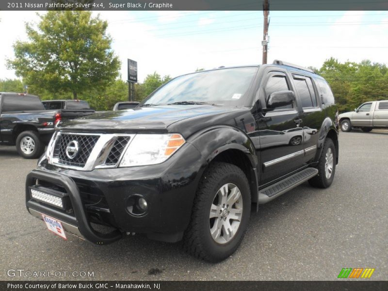Super Black / Graphite 2011 Nissan Pathfinder Silver 4x4