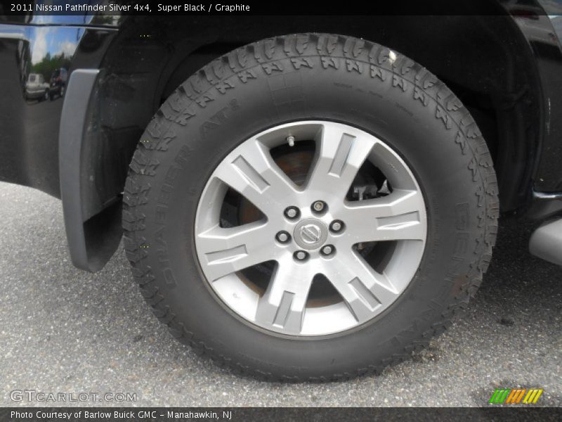 Super Black / Graphite 2011 Nissan Pathfinder Silver 4x4