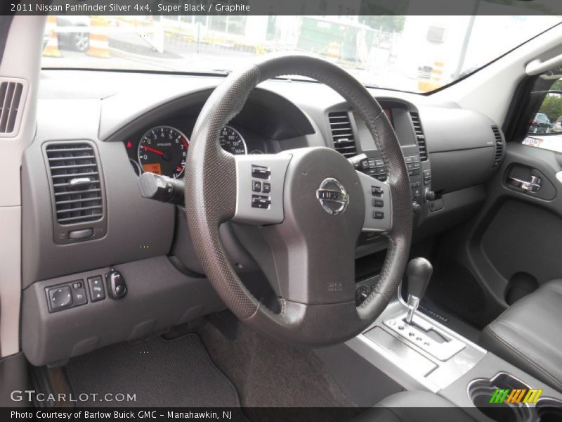 Super Black / Graphite 2011 Nissan Pathfinder Silver 4x4