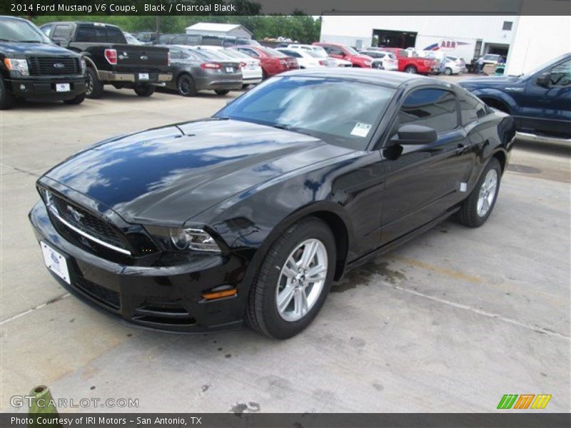 Black / Charcoal Black 2014 Ford Mustang V6 Coupe