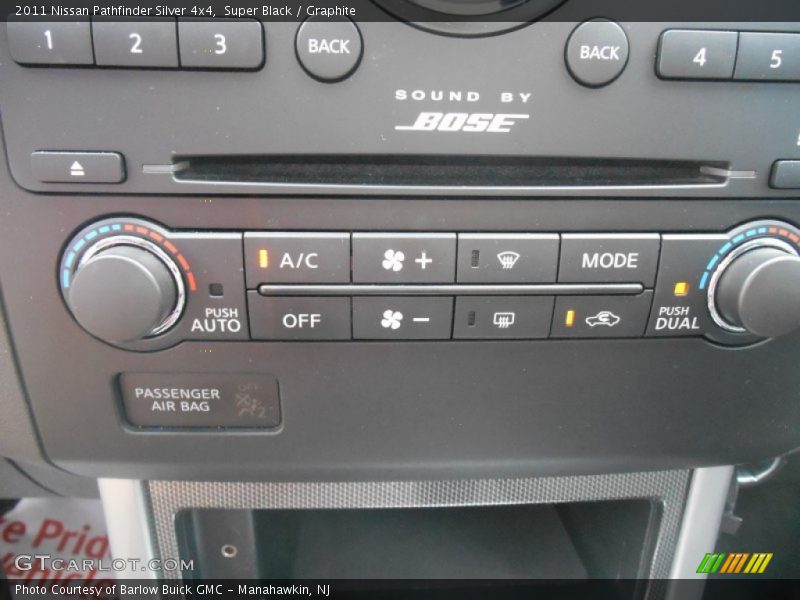 Super Black / Graphite 2011 Nissan Pathfinder Silver 4x4