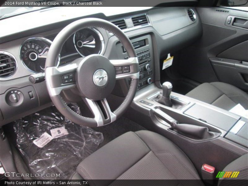 Black / Charcoal Black 2014 Ford Mustang V6 Coupe