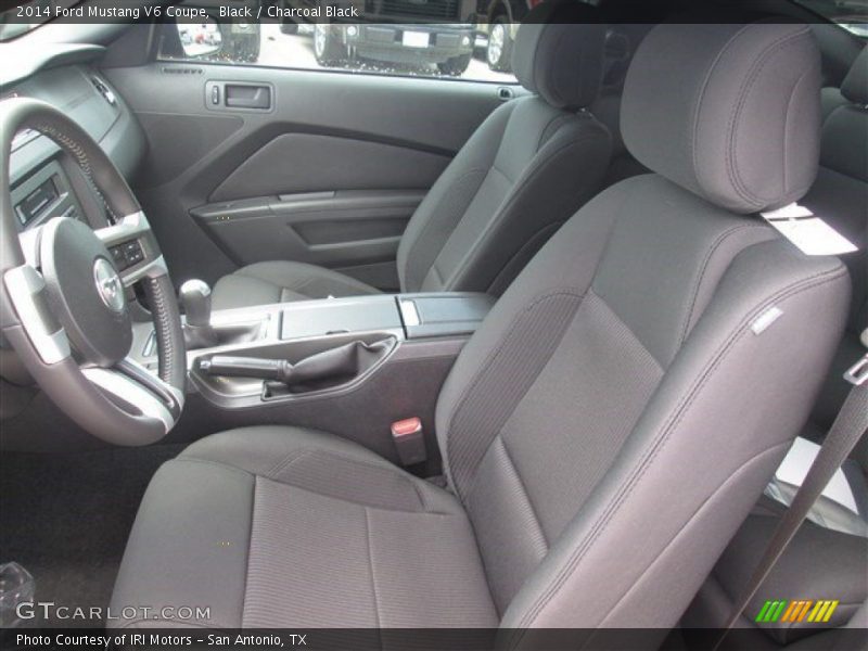Black / Charcoal Black 2014 Ford Mustang V6 Coupe