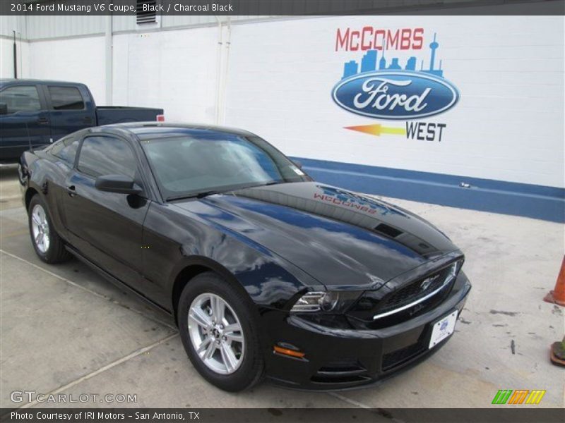 Black / Charcoal Black 2014 Ford Mustang V6 Coupe