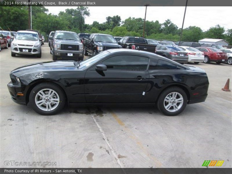 Black / Charcoal Black 2014 Ford Mustang V6 Coupe
