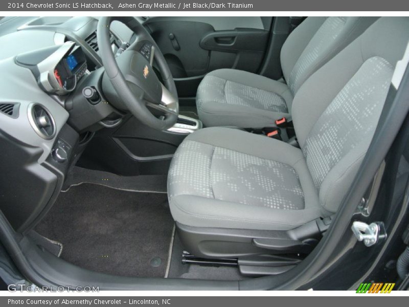 Ashen Gray Metallic / Jet Black/Dark Titanium 2014 Chevrolet Sonic LS Hatchback