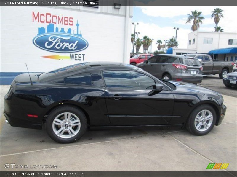 Black / Charcoal Black 2014 Ford Mustang V6 Coupe