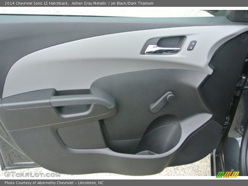 Ashen Gray Metallic / Jet Black/Dark Titanium 2014 Chevrolet Sonic LS Hatchback