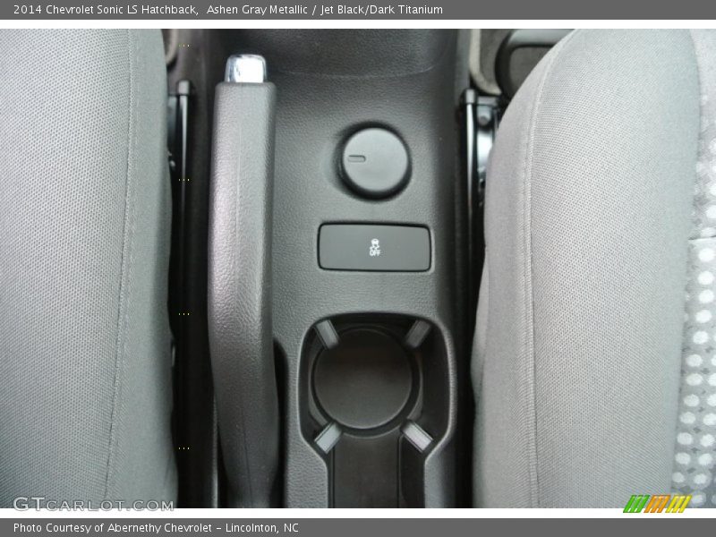 Ashen Gray Metallic / Jet Black/Dark Titanium 2014 Chevrolet Sonic LS Hatchback