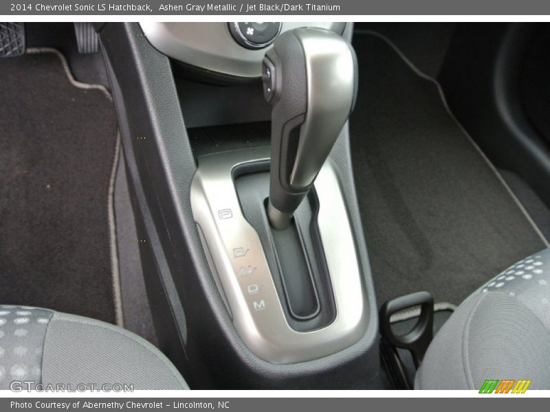 Ashen Gray Metallic / Jet Black/Dark Titanium 2014 Chevrolet Sonic LS Hatchback